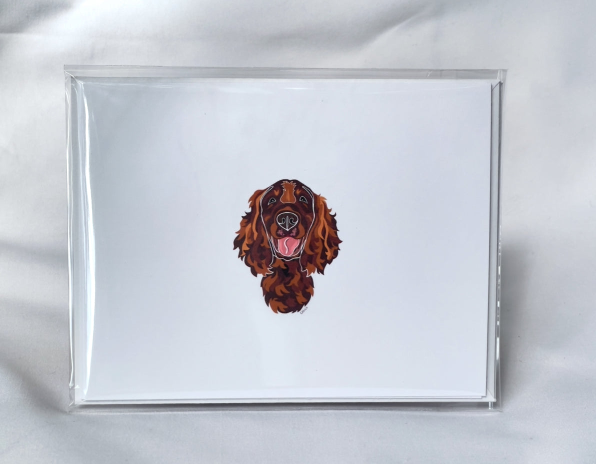Beau Biscuit the Boykin - Note Cards