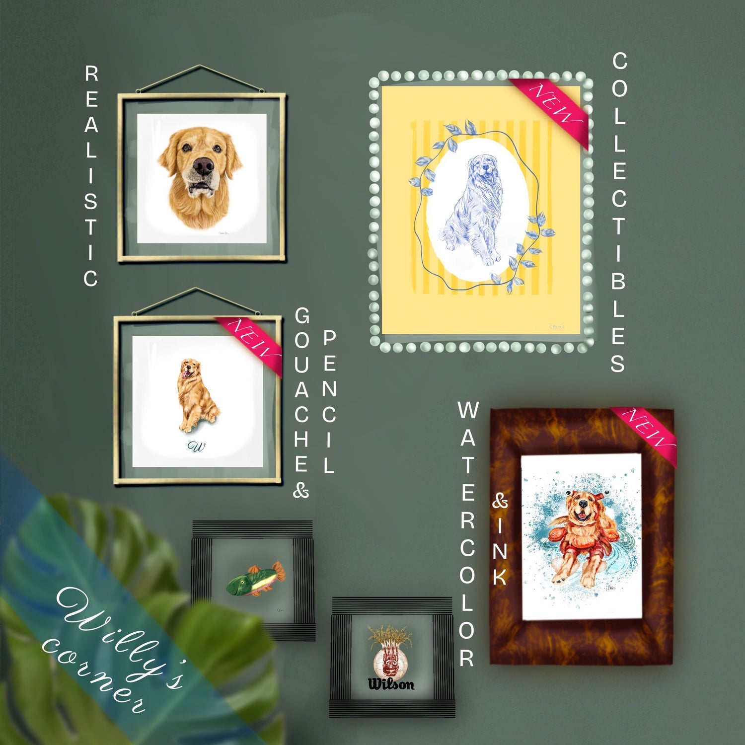 Custom Pet Portraits