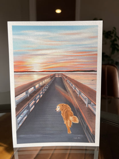 "Walk on Remley’s Point" Print