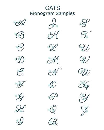 Gouache & Pencil Monogram Portraits