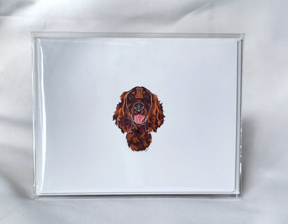 Beau Biscuit the Boykin - Note Cards
