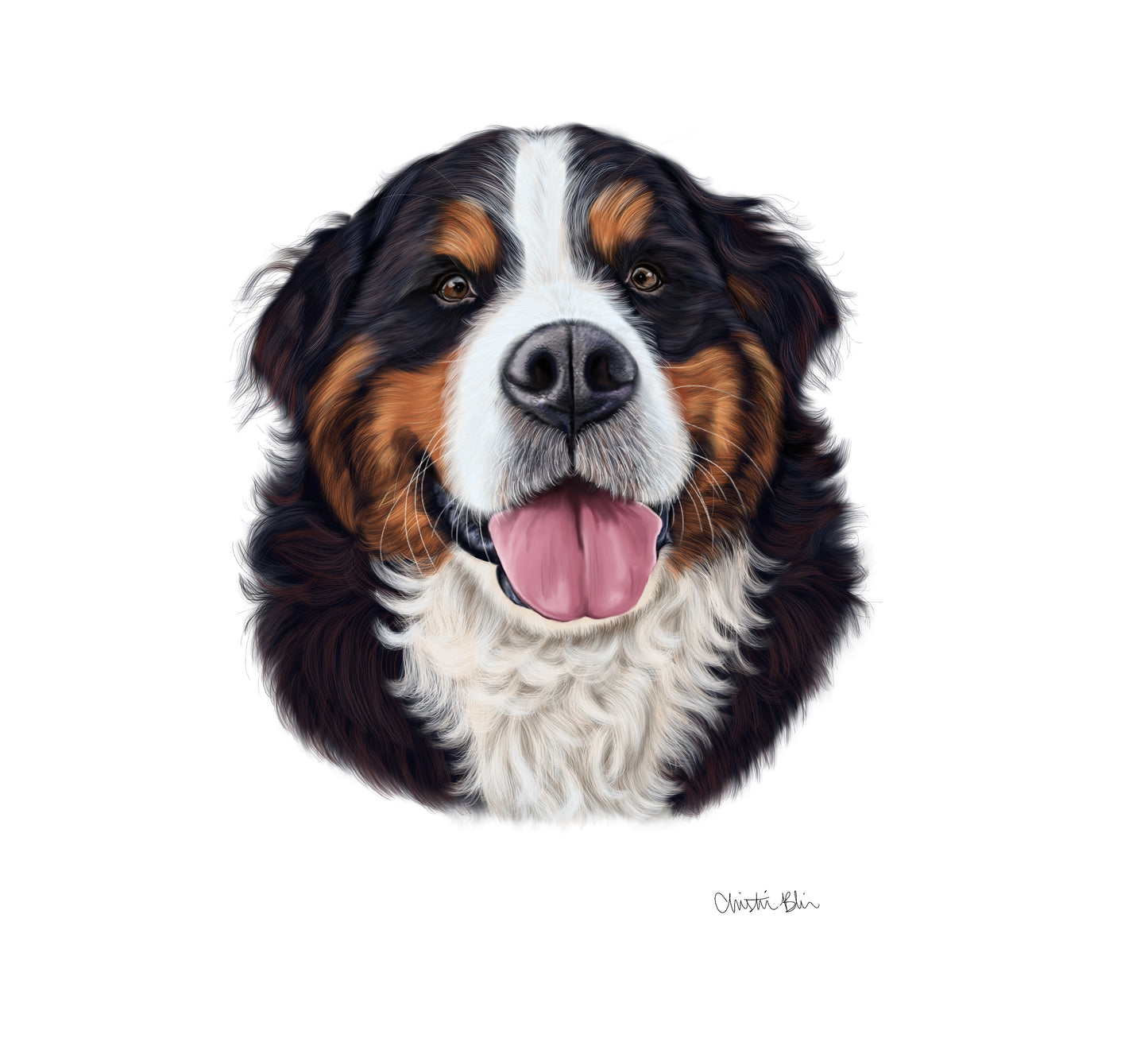 CUSTOM Pet Portrait Painting (hand-illustrated)