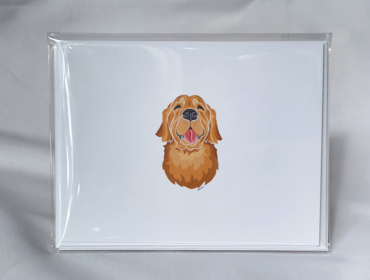Charles Chins the Golden- Note Cards