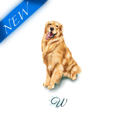 Gouache & Pencil Monogram Portraits