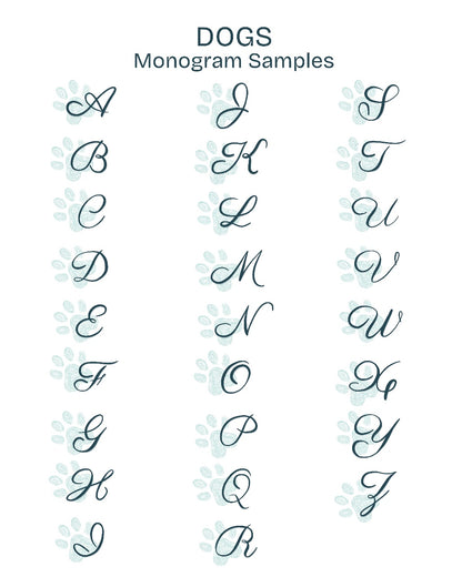 Gouache & Pencil Monogram Portraits
