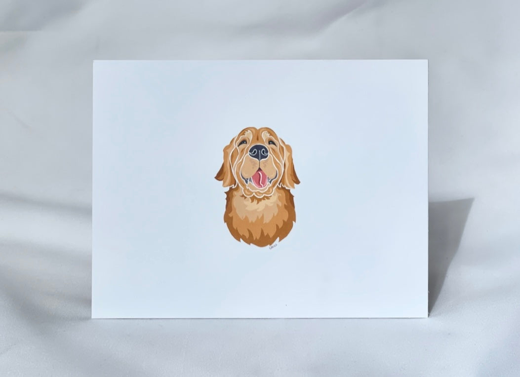 Charles Chins the Golden- Note Cards