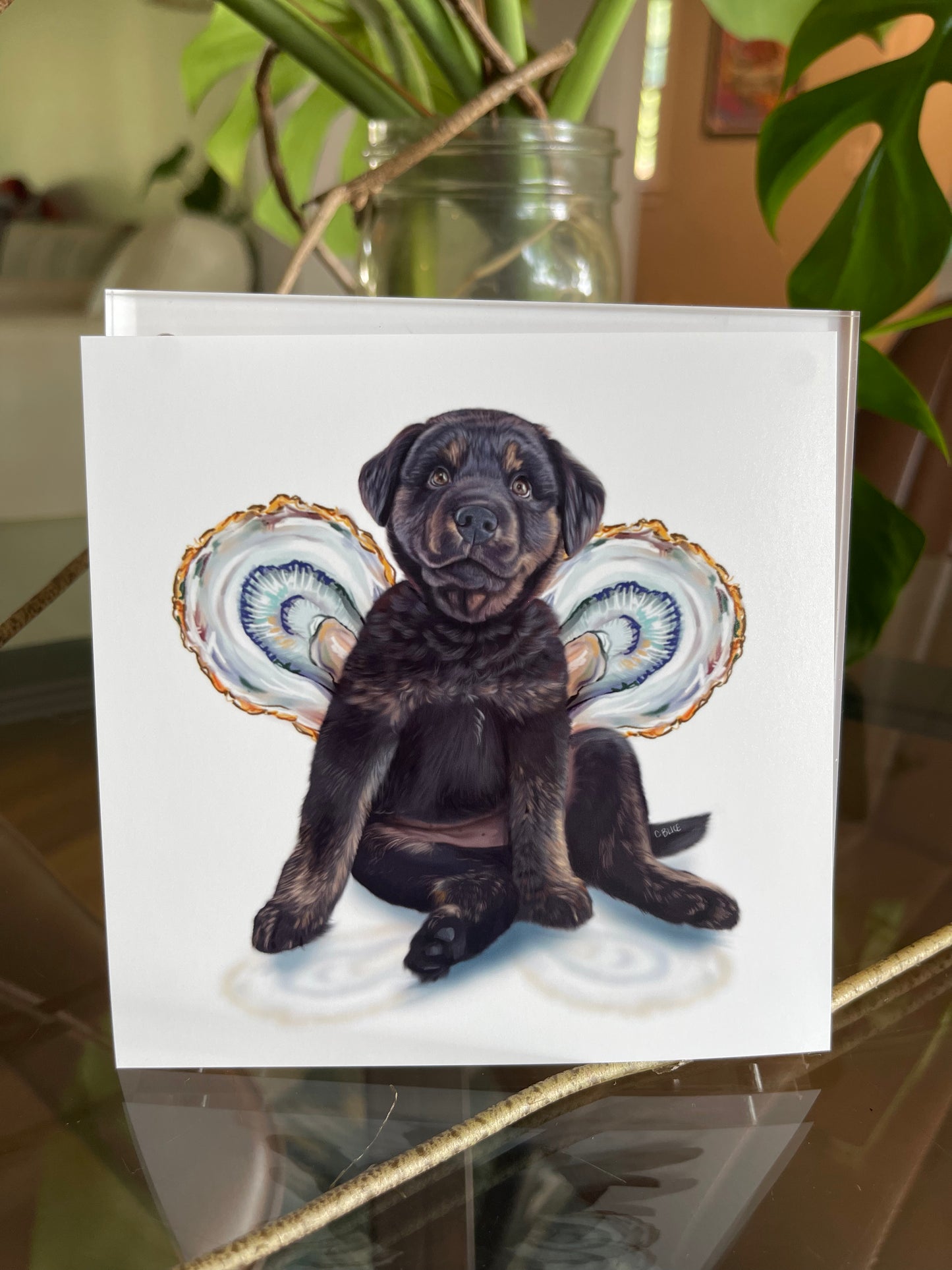 "Oyster Angel" Print