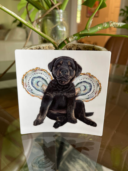 Oyster Angel- Sticker
