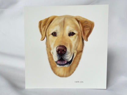 CUSTOM Realistic Pet Portrait (hand-illustrated)