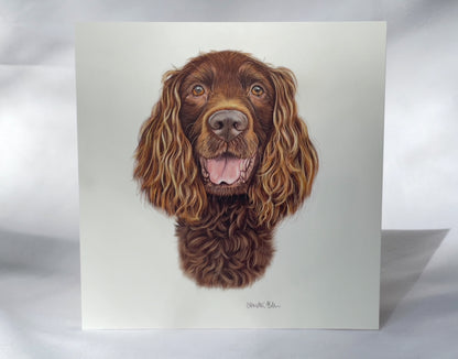 CUSTOM Realistic Pet Portrait (hand-illustrated)