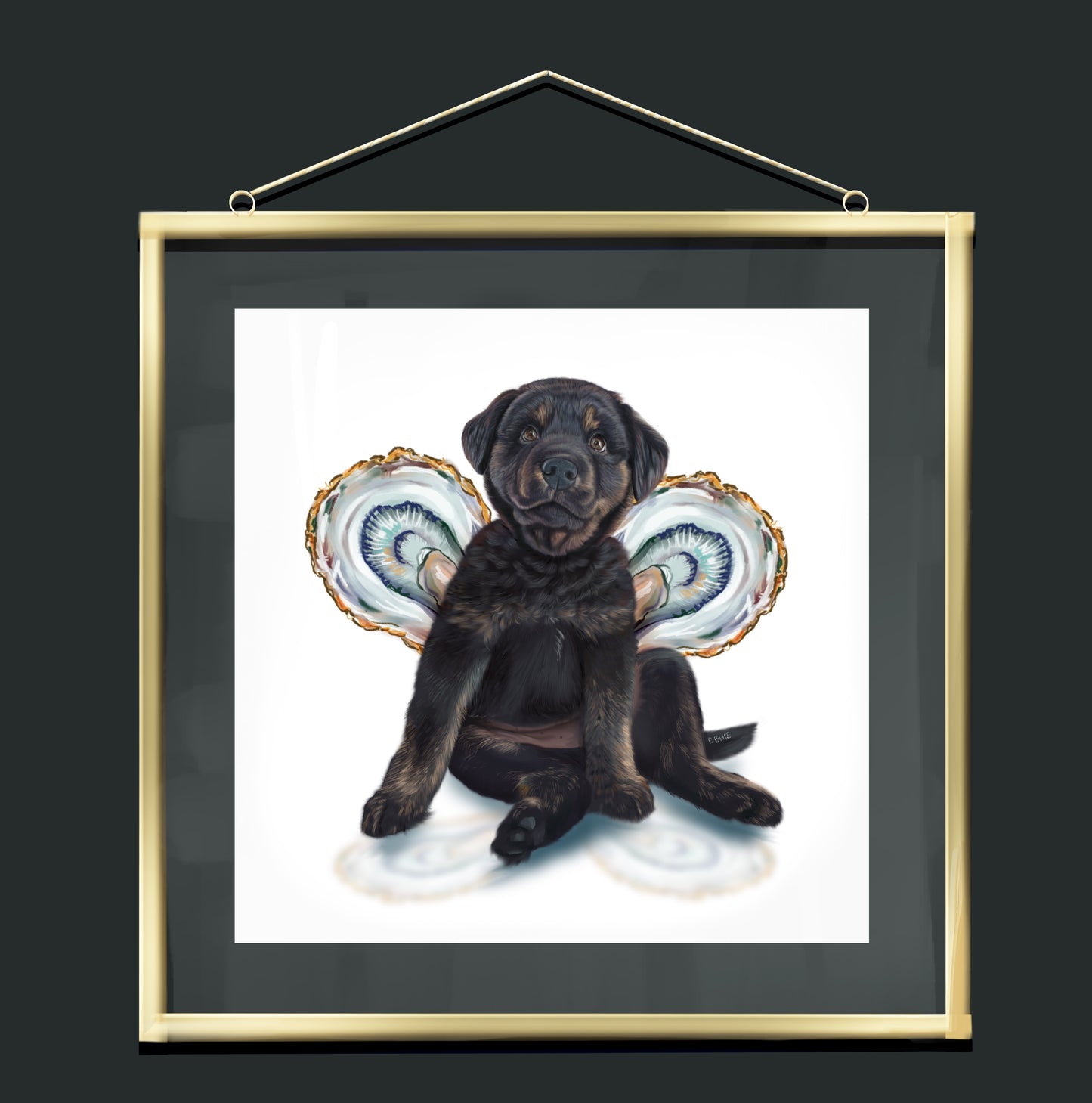 "Oyster Angel" Print